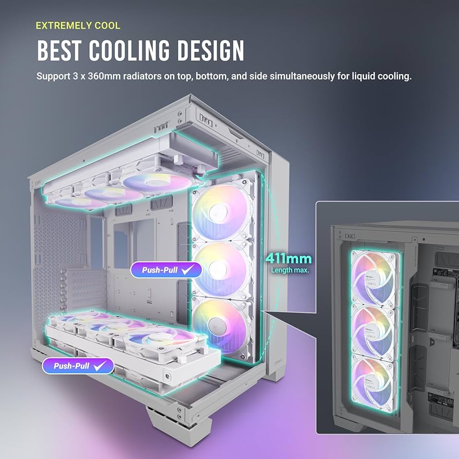 Amazon.co.jp: E-ATX フルタワーケース Constellation C8 White